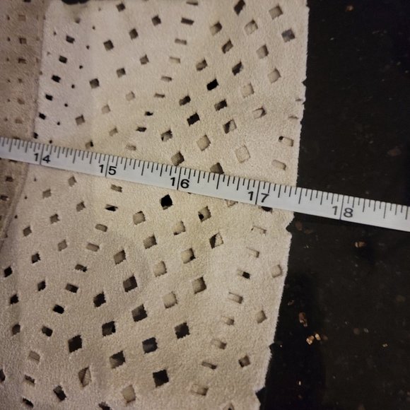BCBG Perforated Faux Suede Zip Jacket - Picture 14 of 14